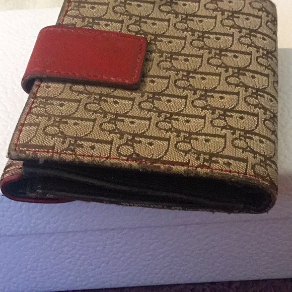 Vintage Authentic Dior Traitor Roster Saddle Flap  Bifold Wallet - Picture 15 of 16